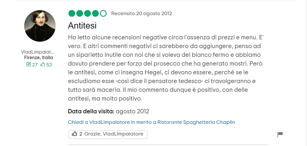 Chaplin, Costa Rei, Sardegna